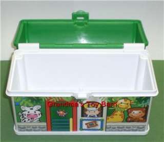 Fisher Price Little People ZOO STORAGE Carry Case NEW  
