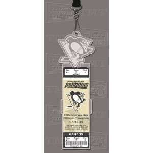  Pittsburgh Penguins Engraved Ticket Holder Sports 