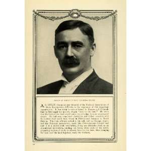 1911 Print National Association Commissioner A B Hulit   Original 