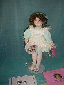 PARADISE GALLERIES SUNDAY WITH SARAH PORCELAIN DOLL  