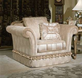   Elegant Formal Fabric Sofa Loveseat 2 Pc Living Room Set Furniture
