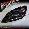   LED DRL & CCFL Angel Eyes Projector Head Lights for Honda S2000 AP1