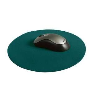  10 INCH ROUND FELT MOUSEPAD   TEAL Electronics