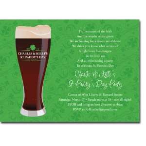     Holiday Invitations (Irish Stout)