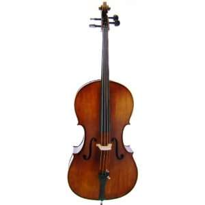  The Jinyin Model M700 3/4 Cello With Bag And Horsehair Bow 