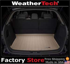 WeatherTech® Cargo Liner   2007 2012   Ford Edge   Tan  