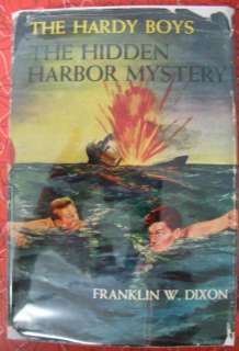 The Hidden Harbor Mystery   HARDY BOYS #14   1935 Grosset & Dunlap w 