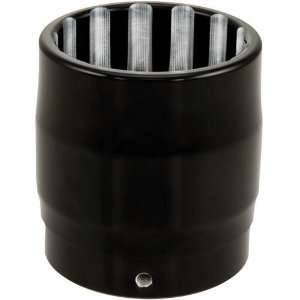 Performance Machine Clean Cut Contrast Cut Exhaust End Cap For Harley 
