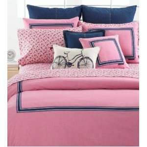 Tommy Hilfiger Pink Oxford Full Queen Comforter 