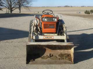 Kubota L225 Tractor with loader  