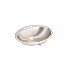  26 4/9 In Stainless Steel Drop In Single Bowl Kitchen Sink 