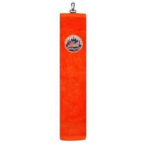  New York Mets MLB Embroidered Tri Fold Golf Towel 16x26 
