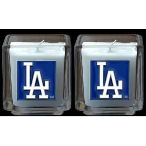  Los Angeles Dodgers Set of 2 Candles