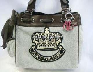 JUICY COUTURE Heather Queen Crown Day Dreamer Bag NWT  