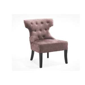  Armen Living Ritz Club Chair Wisteria Color Fabric