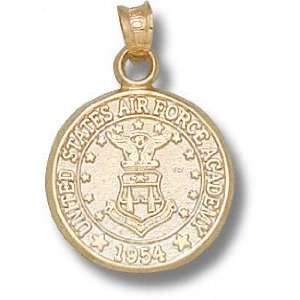  Air Force Falcons Solid 10K Gold Seal Pendant Sports 