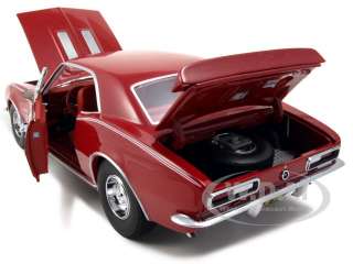   model of 1967 chevrolet camaro ss hot rod magazine bolero red with