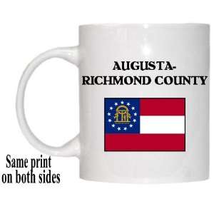  US State Flag   AUGUSTA RICHMOND COUNTY, Georgia (GA) Mug 