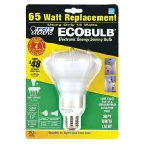   15 Watt BR 30 Energy Saving CFL Reflector Light Bulb