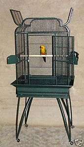 Small Bird Parrot Toy Cage Open Play Top   