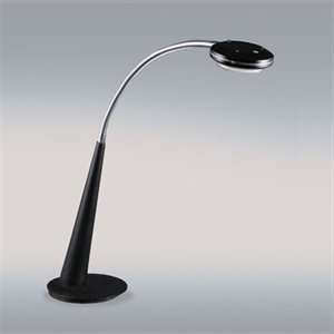 Lighting Enterprises T 6037 Gooseneck Desk Lamp, Satin Black   4224823