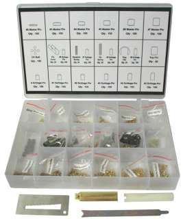 Schlage Rekey Tool Box Locksmith Rekeying Pins Kits  