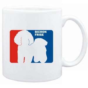 Mug White  Bichon Frise Sports Logo  Dogs  Sports 