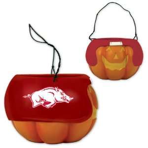  5.5 NCAA Arkansas Razorbacks Halloween Pumpkin Trick or 