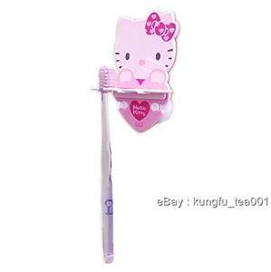 Hello Kitty & Heart Toothbrush Holder Bathroom Suction  