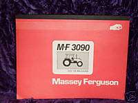 Massey Ferguson 3090 Tractor Parts Manual  