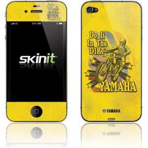  Yamaha Do It In The Dirt Yellow skin for Apple iPhone 4 