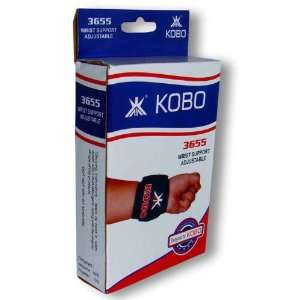  Kobo Wrist Support, Adjustable Velcro Strap Sports 