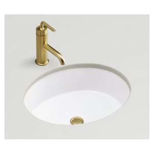  KOHLER Verticyl Honed White Undermount Bath Sink 2881 HW1 