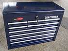 CRAFTSMAN 10 DRAWER TOOL CHEST WITH KEYS AND DRAWER LINERS