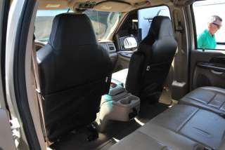 FORD EXCURSION 2000 2005 S.LEATHER CUSTOM SEAT COVER  