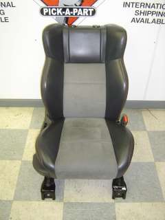   Magnum SRT8 OEM Black & Gray Suede Leather Complete Power Seats  
