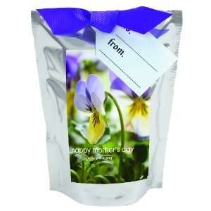   Happy Mothers Day Blooms in a Bag Viola Plant Patio, Lawn & Garden