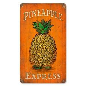 Pineapple Express Food and Drink Vintage Metal Sign   Garage Art Signs 