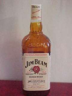 Jim Beam Display Bottle 40oz Mint& 1953 Cocktail Shaker  