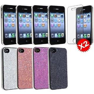 Bling Glitter Hard Case Skin compatible with iPhone® 4 4G Version 