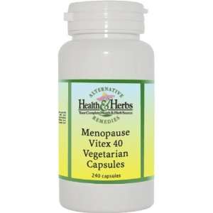 Alternative Health & Herbs Remedies Menopause Vitex 40 