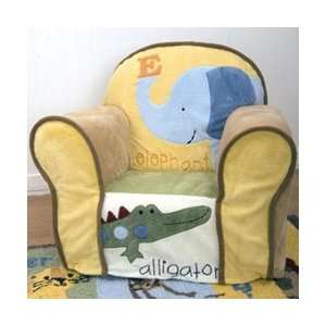  T is for Tiger Arm Chair Slip Cover
