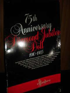 1985 EFFANBEE 75TH ANNIVERSARY DIAMOND JUBILEE DOLL  
