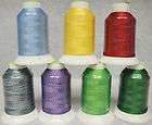 40 Glow In The Dark Embroidery Thread by Coats & Clark  