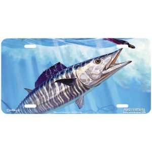 5012 Wahoo and Islander Lure License Plate Car Auto Novelty Front 