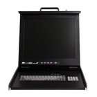 Startech 1U 17 Rackmount LCD Console with Integrated 16 Port KVM 