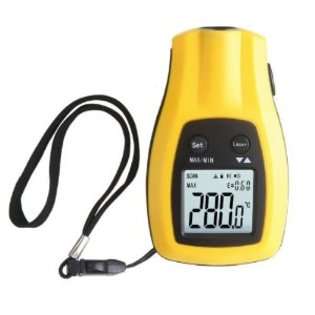   Contact IR Infrared Thermometer Gun With Laser Targeting 