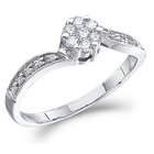 apexjewels com diamond ring engagement round solitaire set 10k white