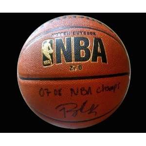  Signed Rajon Rondo Basketball   07 08 Champs Sports 