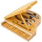 Picnic Time Piano Shaped Cheese & Serving Board w/ Tools bmbo   #900 